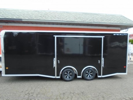 This is a all aluminum car hauler sitting on tandem 5200# torsion spread axles with brakes on both axles and nice premium wheels. fully finished interior with white walls and a white ceiling liner with a nice TPO flooring with a aluminum starter floor. The inside is a 22 foot floor.. The best thing is this trailer has a elite escape door which is the best escape door out there on the market. It has rear spoiler with loading lights and rear bogie wheels and 110 volt package and a front over head cabinet more

AT DAYSPRING, IT IS OUR GOAL TO HELP YOU FIND THE RIGHT TRAILER FOR YOUR NEEDS.

IF WE DON&#39;T HAVE IT, WE WILL BE MORE THAN HAPPY TO ORDER IT FOR YOU.

WE WANT TO MAKE SURE THAT YOU HAVE THE RIGHT TRAILER AND ACCESSORIES TO FIT YOUR NEEDS.

CONTACT US AND HAVE A GREAT EXPERIENCE BUYING YOUR NEW TRAILER!

TRADES ARE NO PROBLEM; JUST LET US KNOW WHAT YOU HAVE.

FINANCING RATES ARE LOWER THROUGH CREDIT UNIONS WE ARE A CERTIFIED CUDL DEALER