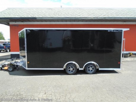 This the prefect Atv/Utv trailer. First it is all aluminum. It is 8.5 feet wide by 18 feet long with the inside is 6.9 feet one inch tall and the rear door opening is 78 inches tail. It has tandem 3500# torsion spread axles with brakes on both axles and premium wheels for a nice ride with The flooring is tpo coin rubber flooring which is fully water prof. All led running lights. And a side sliding window white walls and ceiling . This one has slide track for easy tie down points. Come check out this sharp trailer and a rear spoiler with loading lights 4 heady duty d-rings

AT DAYSPRING, IT IS OUR GOAL TO HELP YOU FIND THE RIGHT TRAILER FOR YOUR NEEDS.

IF WE DON&#39;T HAVE IT, WE WILL BE MORE THAN HAPPY TO ORDER IT FOR YOU.

WE WANT TO MAKE SURE THAT YOU HAVE THE RIGHT TRAILER AND ACCESSORIES TO FIT YOUR NEEDS.

CONTACT US AND HAVE A GREAT EXPERIENCE BUYING YOUR NEW TRAILER!

TRADES ARE NO PROBLEM; JUST LET US KNOW WHAT YOU HAVE.

FINANCING RATES ARE LOWER THROUGH CREDIT UNIONS WE ARE A CERTIFIED CUDL DEALER