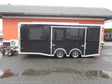 This is a all aluminum car hauler sitting on tandem 3500# torsion spread axles with brakes on both axles and nice premium wheels. fully finished interior with white walls and a white ceiling liner . The inside is a 20 foot floor The best thing is this trailer has a elite escape door which is the best escape door out there on the market. It has rear spoiler with loading lights and premium tail lights with reverse lights,tpo coin flooring,over head cabinet 2 foot aluminum starter flap, With the new POLYCORE SIDING and more


AT DAYSPRING, IT IS OUR GOAL TO HELP YOU FIND THE RIGHT TRAILER FOR YOUR NEEDS.
IF WE DON&#39;T HAVE IT, WE WILL BE MORE THAN HAPPY TO ORDER IT FOR YOU.
WE WANT TO MAKE SURE THAT YOU HAVE THE RIGHT TRAILER AND ACCESSORIES TO FIT YOUR NEEDS.
CONTACT US AND HAVE A GREAT EXPERIENCE BUYING YOUR NEW TRAILER!
TRADES ARE NO PROBLEM; JUST LET US KNOW WHAT YOU HAVE.
FINANCING RATES ARE LOWER THROW CREDIT UNIONS WE ARE A CERTIFIED CUDL DEALER