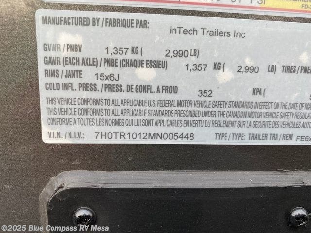 2021 inTech Explore - New Travel Trailer For Sale by Blue Compass RV Mesa in Mesa, Arizona