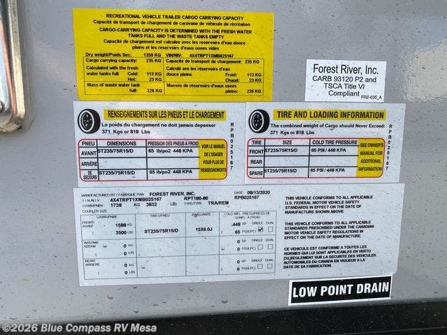 2021 R-Pod 180 by Forest River from Blue Compass RV Mesa in Mesa, Arizona