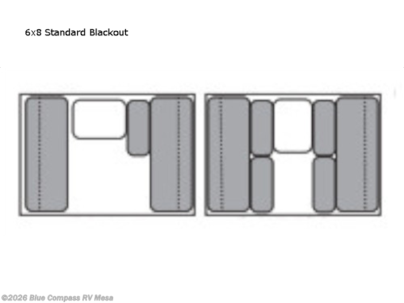 2025 Jumping Jack Standard Jumping Jack 6x8  Blackout - New Popup For Sale by Blue Compass RV Mesa in Mesa, Arizona