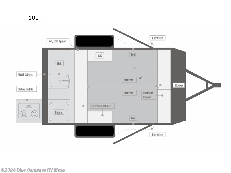 2026 Skinny Guy Campers Armor LT 10LT - New Travel Trailer For Sale by Blue Compass RV Mesa in Mesa, Arizona
