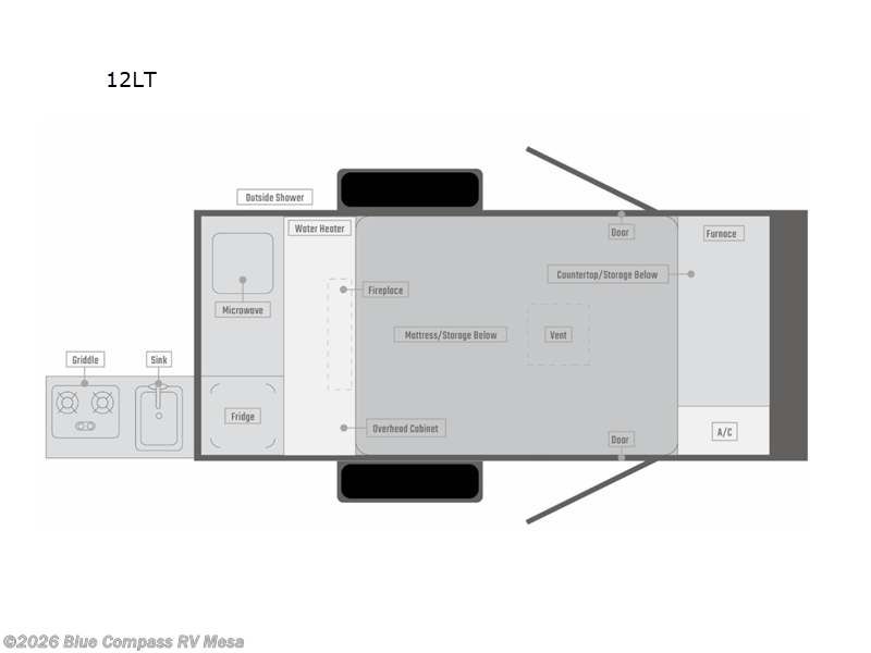 2026 Skinny Guy Campers Armor LT 12LT - New Travel Trailer For Sale by Blue Compass RV Mesa in Mesa, Arizona