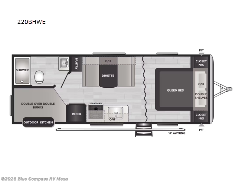 2023 Keystone Springdale 220BHWE - Used Travel Trailer For Sale by Blue Compass RV Mesa in Mesa, Arizona