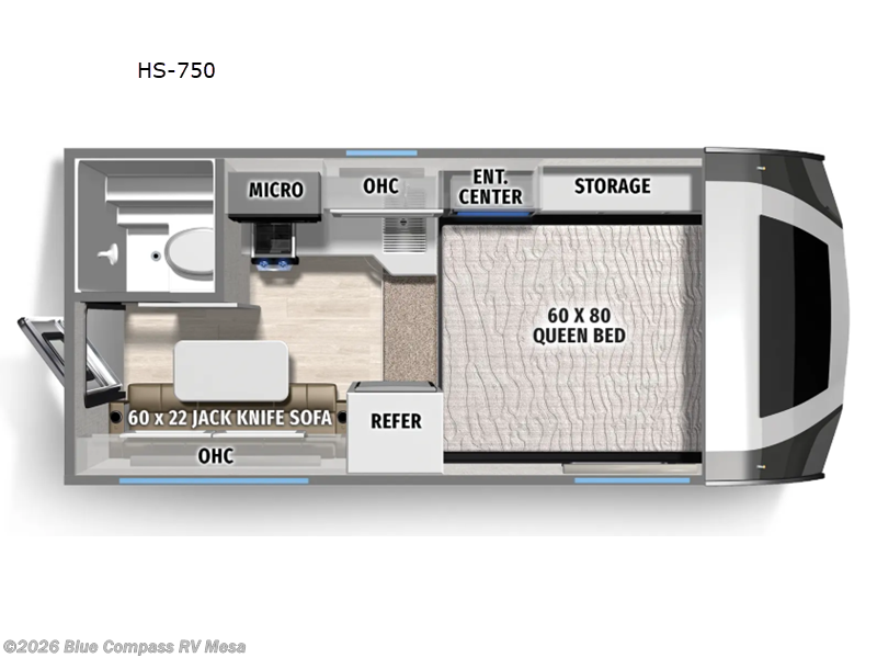 2026 Palomino Backpack Edition HS-750 - New Truck Camper For Sale by Blue Compass RV Mesa in Mesa, Arizona