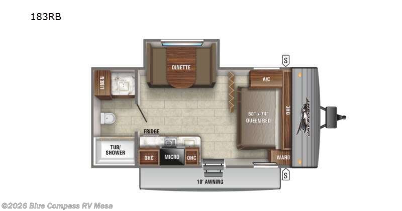 2021 Jayco Jay Flight SLX 7 183RB - Used Travel Trailer For Sale by Blue Compass RV Mesa in Mesa, Arizona features Slideout