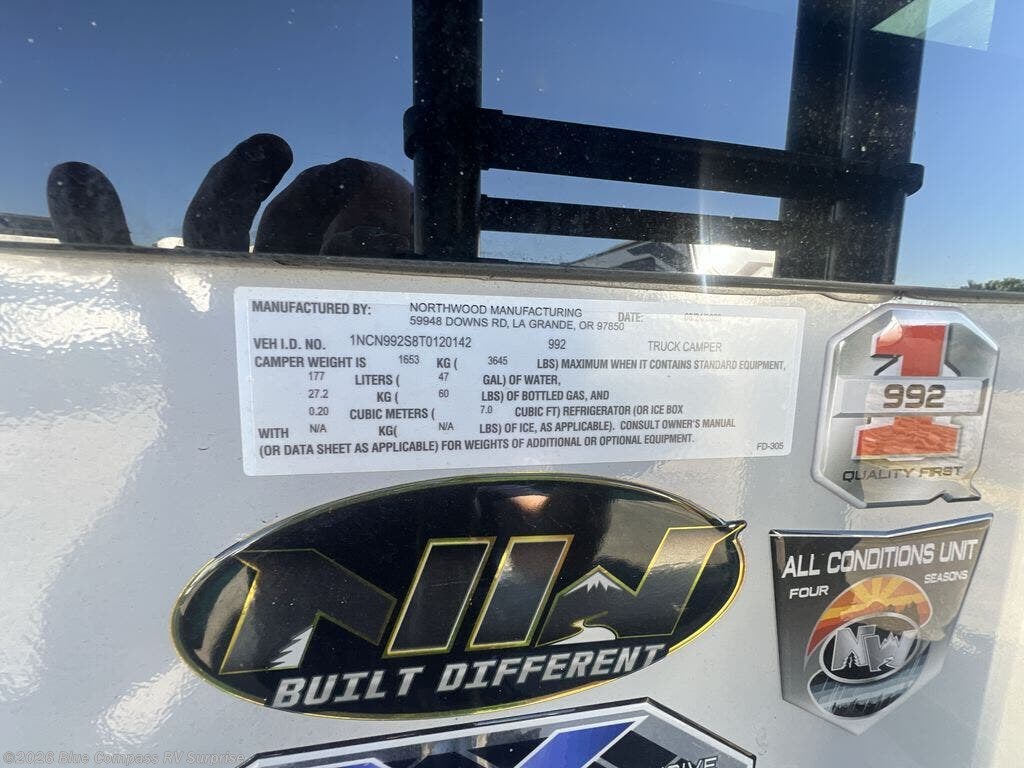 2026 Arctic Fox Camper 992 by Northwood from Blue Compass RV Surprise in Surprise, Arizona