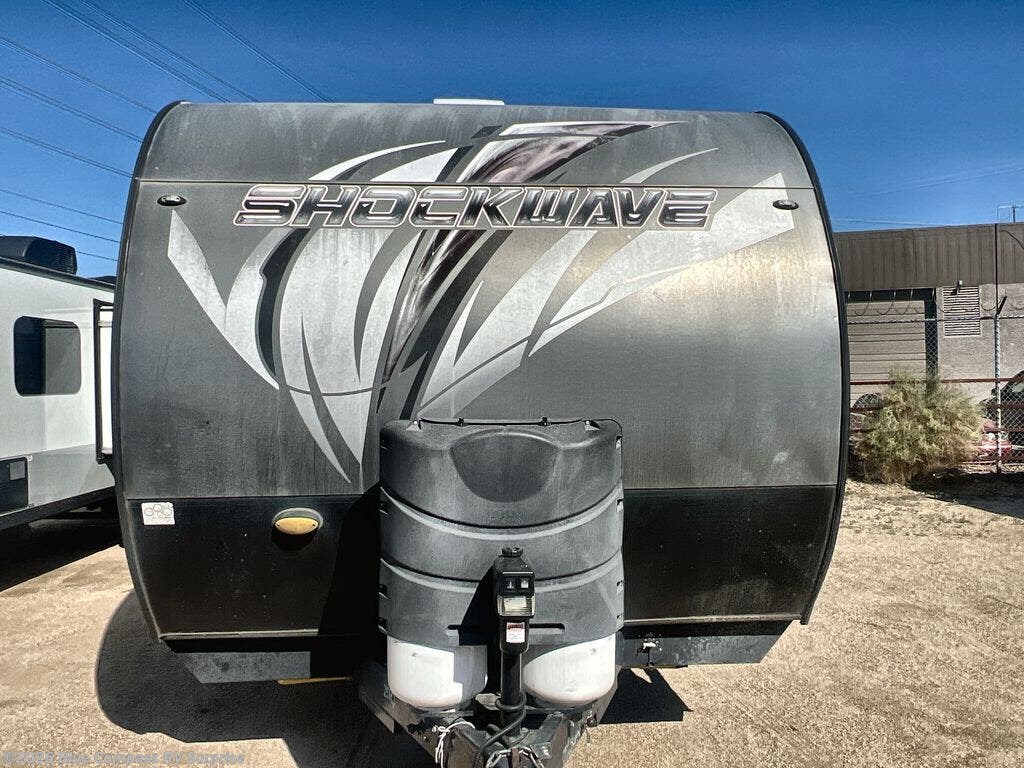 2017 Forest River Shockwave 25RQMX - Used Toy Hauler For Sale by Blue Compass RV Surprise in Surprise, Arizona