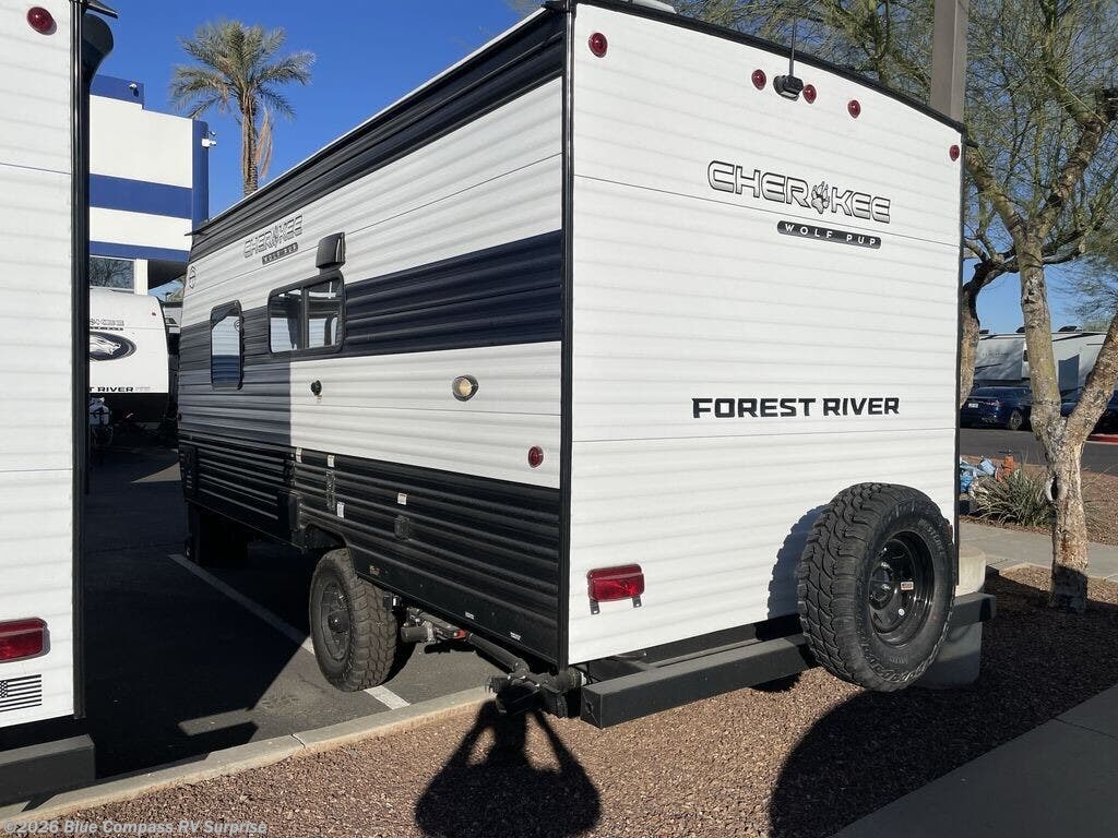 New 2026 Forest River Cherokee Wolf Pup 16FQW available in Surprise, Arizona