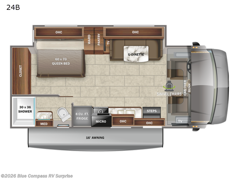 2022 Jayco Redhawk 24B - Used Class C For Sale by Blue Compass RV Surprise in Surprise, Arizona features Slideout