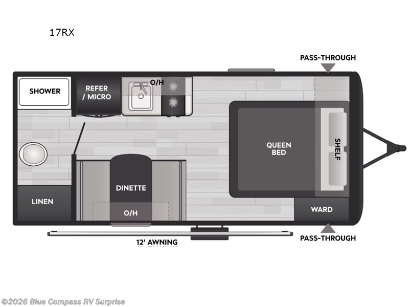 2025 Keystone Coleman 17RX - Used Travel Trailer For Sale by Blue Compass RV Surprise in Surprise, Arizona