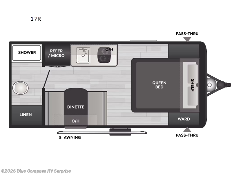 2026 Keystone Coleman 17R - Used Travel Trailer For Sale by Blue Compass RV Surprise in Surprise, Arizona