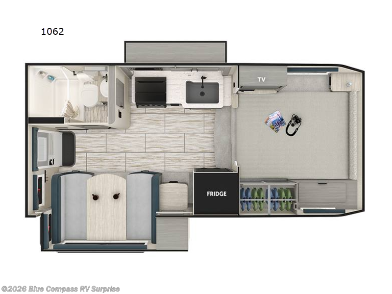2023 Lance Lance Truck Campers 1062 - Used Truck Camper For Sale by Blue Compass RV Surprise in Surprise, Arizona features Slideout
