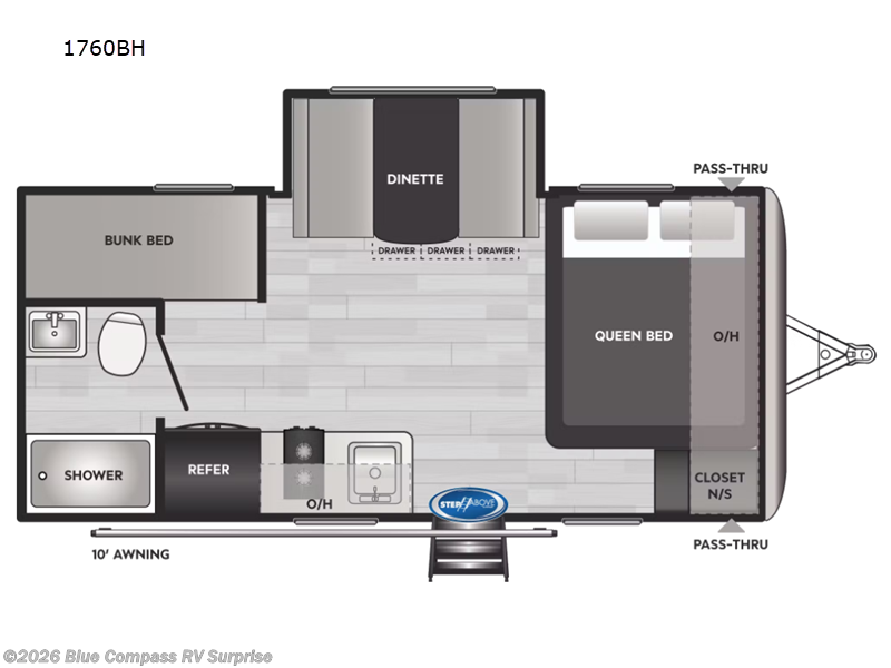 2023 Keystone Springdale 1760BH - Used Travel Trailer For Sale by Blue Compass RV Surprise in Surprise, Arizona features Slideout
