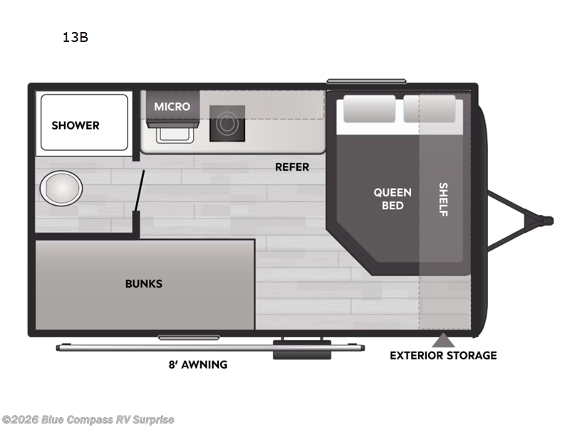 2025 Keystone Coleman 13B - Used Travel Trailer For Sale by Blue Compass RV Surprise in Surprise, Arizona
