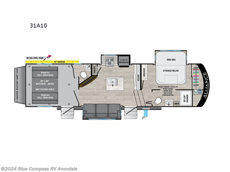 New 2024 Alliance RV Valor All-Access 31A10 available in Avondale, Arizona