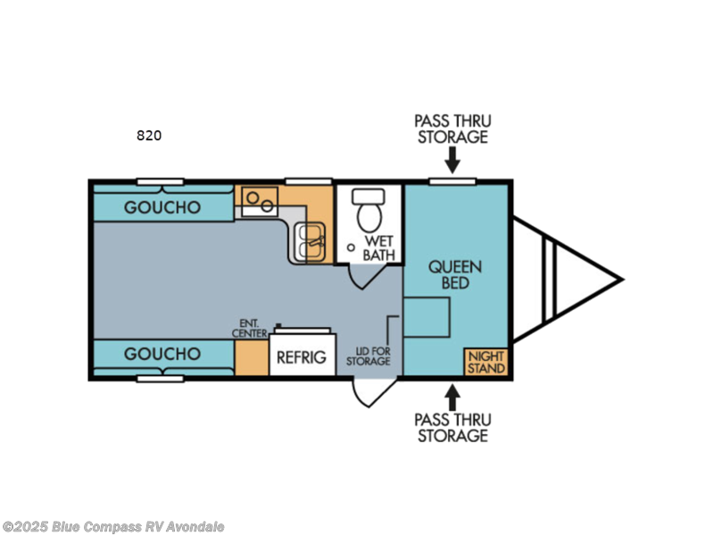 2018 Riverside RV Mt. McKinley 820 - Used Toy Hauler For Sale by Blue Compass RV Avondale in Avondale, Arizona