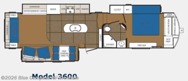 2013 Prime Time Sanibel 3600 - Used Fifth Wheel For Sale by Blue Compass RV Avondale in Avondale, Arizona features Slideout