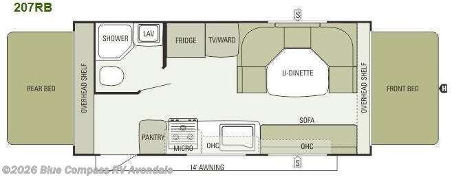 2013 Starcraft Travel Star 207RB - Used Travel Trailer For Sale by Blue Compass RV Avondale in Avondale, Arizona