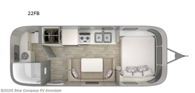 2021 Airstream Bambi 22FB - Used Travel Trailer For Sale by Blue Compass RV Avondale in Avondale, Arizona