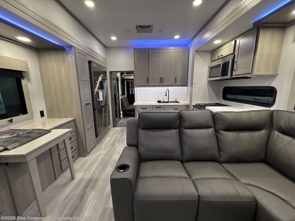 2025 Grand Design Momentum M-Class 344M - New Fifth Wheel For Sale by Blue Compass RV Colorado Springs in Colorado Springs, Colorado features Slideout