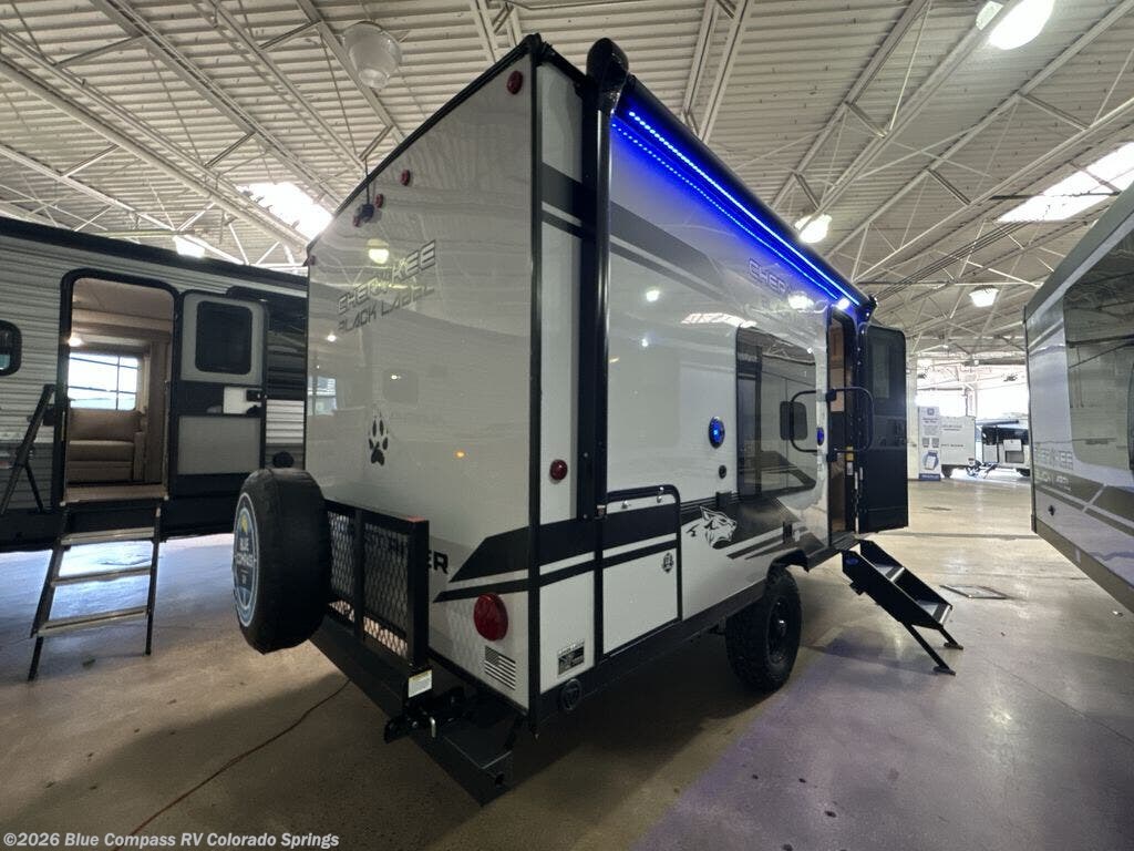 2026 Forest River Cherokee Wolf Pup Black Label 16FQWBL - New Travel Trailer For Sale by Blue Compass RV Colorado Springs in Colorado Springs, Colorado