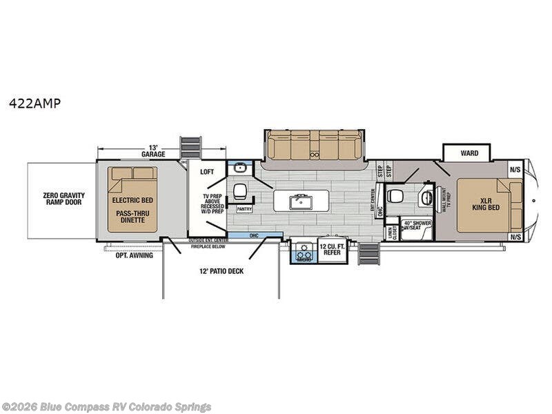 2024 Keystone Montana 351BH - Used Fifth Wheel For Sale by Blue Compass RV Colorado Springs in Colorado Springs, Colorado features Slideout