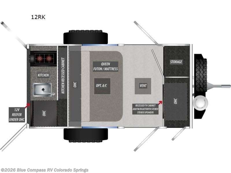 2023 Encore RV ROG 12RK - Used Travel Trailer For Sale by Blue Compass RV Colorado Springs in Colorado Springs, Colorado