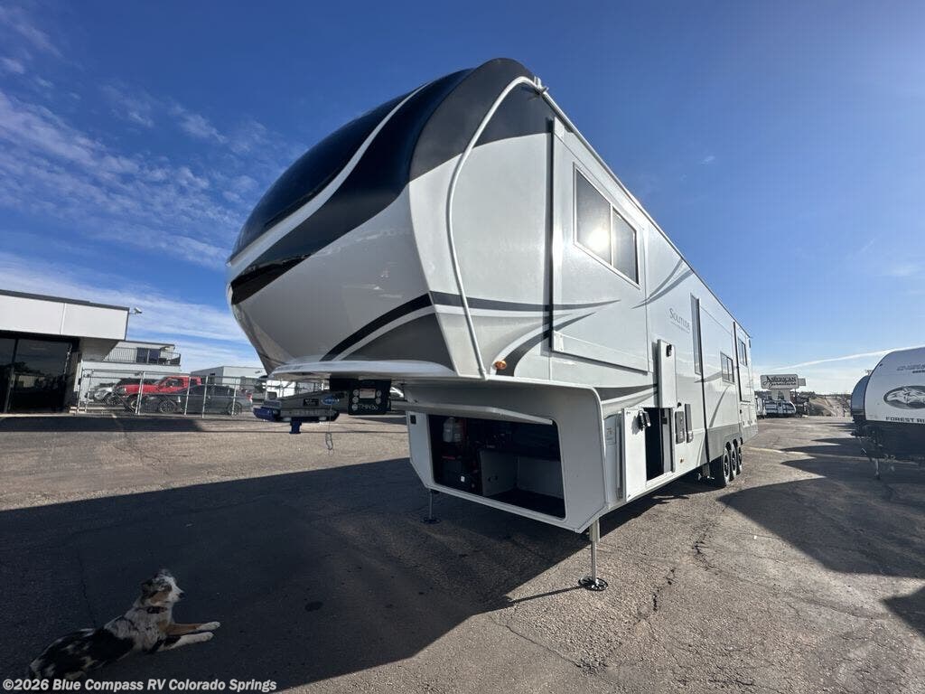 2026 Grand Design Solitude 414LJMJ - New Fifth Wheel For Sale by Blue Compass RV Colorado Springs in Colorado Springs, Colorado features Slideout