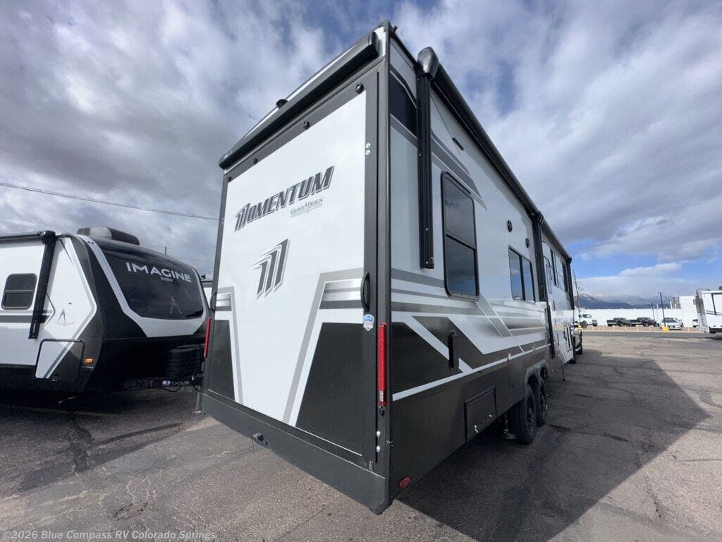 2026 Grand Design Momentum G-Class 325G - New Toy Hauler For Sale by Blue Compass RV Colorado Springs in Colorado Springs, Colorado