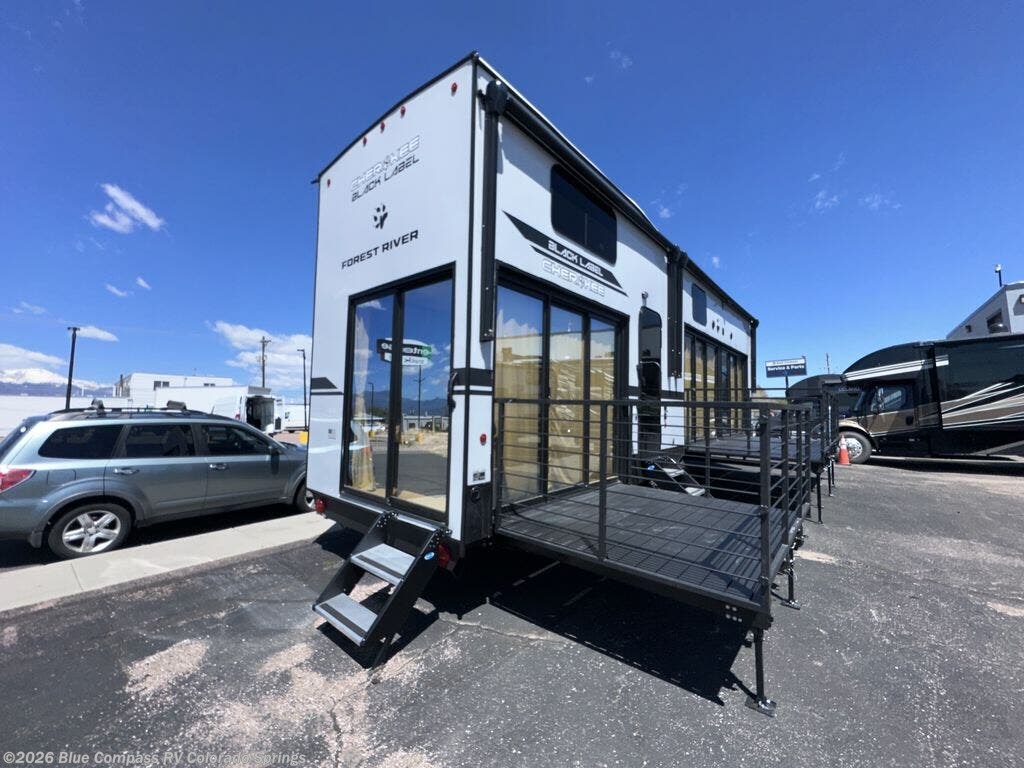 2026 Forest River Cherokee Timberwolf Black Label 27MDKBL - New Destination Trailer For Sale by Blue Compass RV Colorado Springs in Colorado Springs, Colorado
