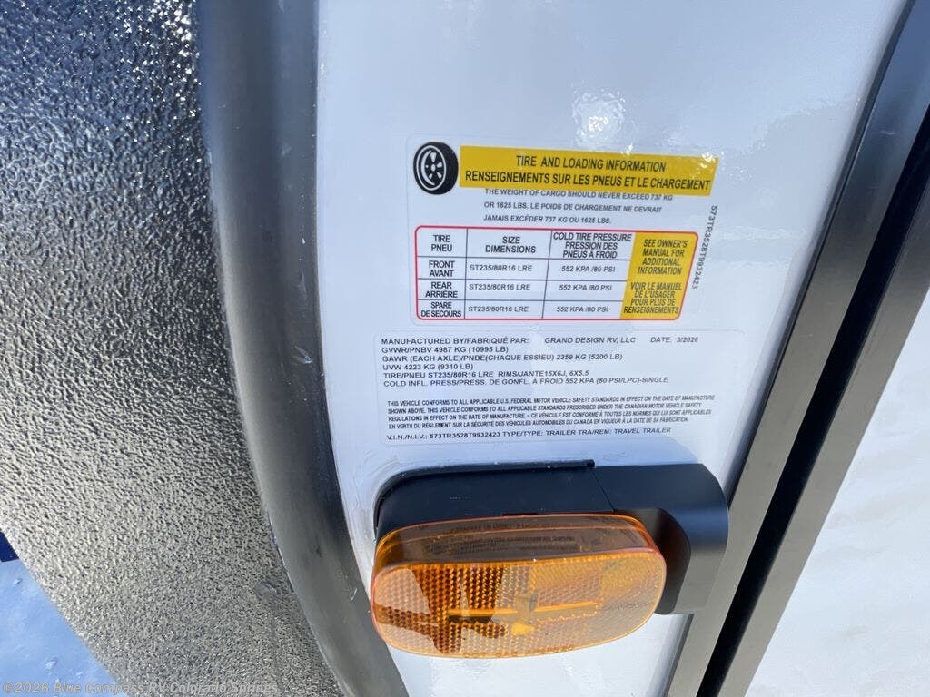 New 2026 Miscellaneous Grand River RV REFLECTION 317RSTS available in Colorado Springs, Colorado