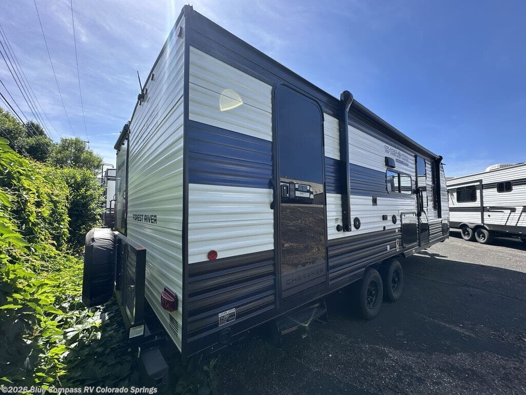 2026 Forest River Cherokee Grey Wolf 23DBH - New Travel Trailer For Sale by Blue Compass RV Colorado Springs in Colorado Springs, Colorado features Slideout