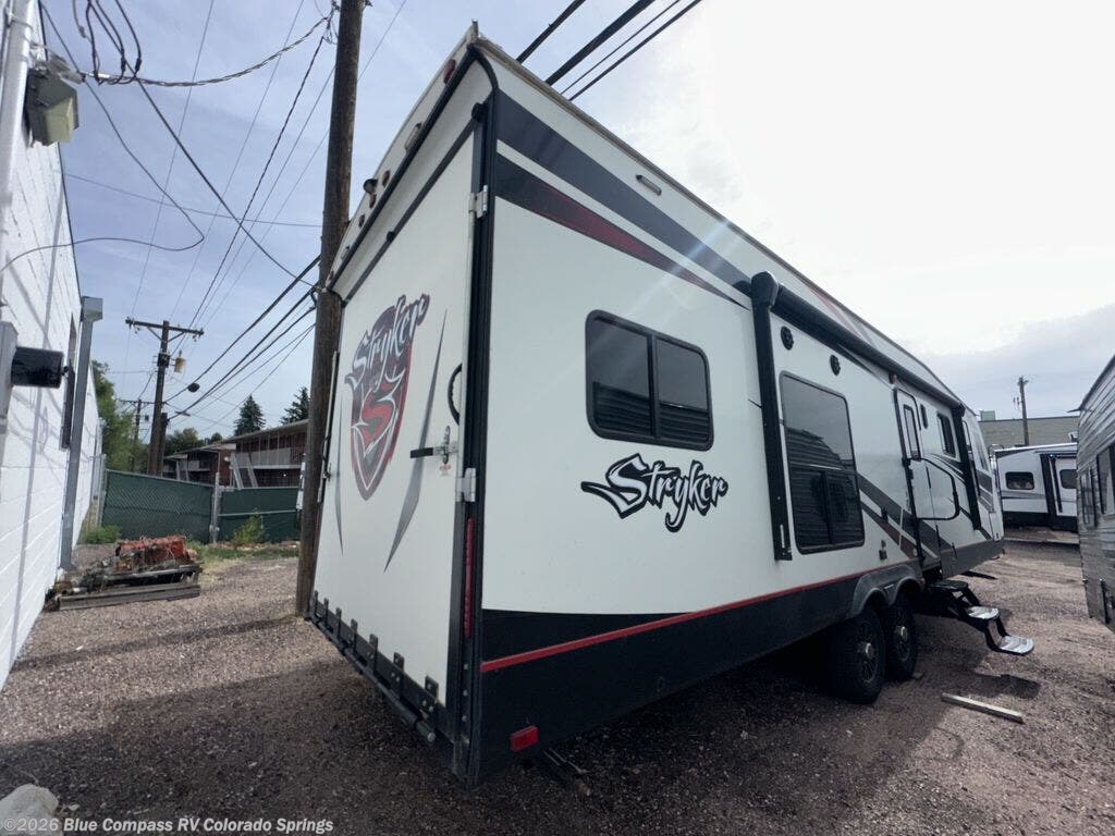2019 Cruiser RV Stryker ST3116 - Used Toy Hauler For Sale by Blue Compass RV Colorado Springs in Colorado Springs, Colorado features Slideout