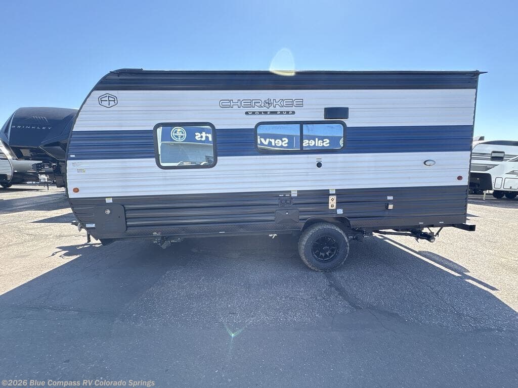 2026 Forest River Cherokee Wolf Pup 16FQW - New Travel Trailer For Sale by Blue Compass RV Colorado Springs in Colorado Springs, Colorado
