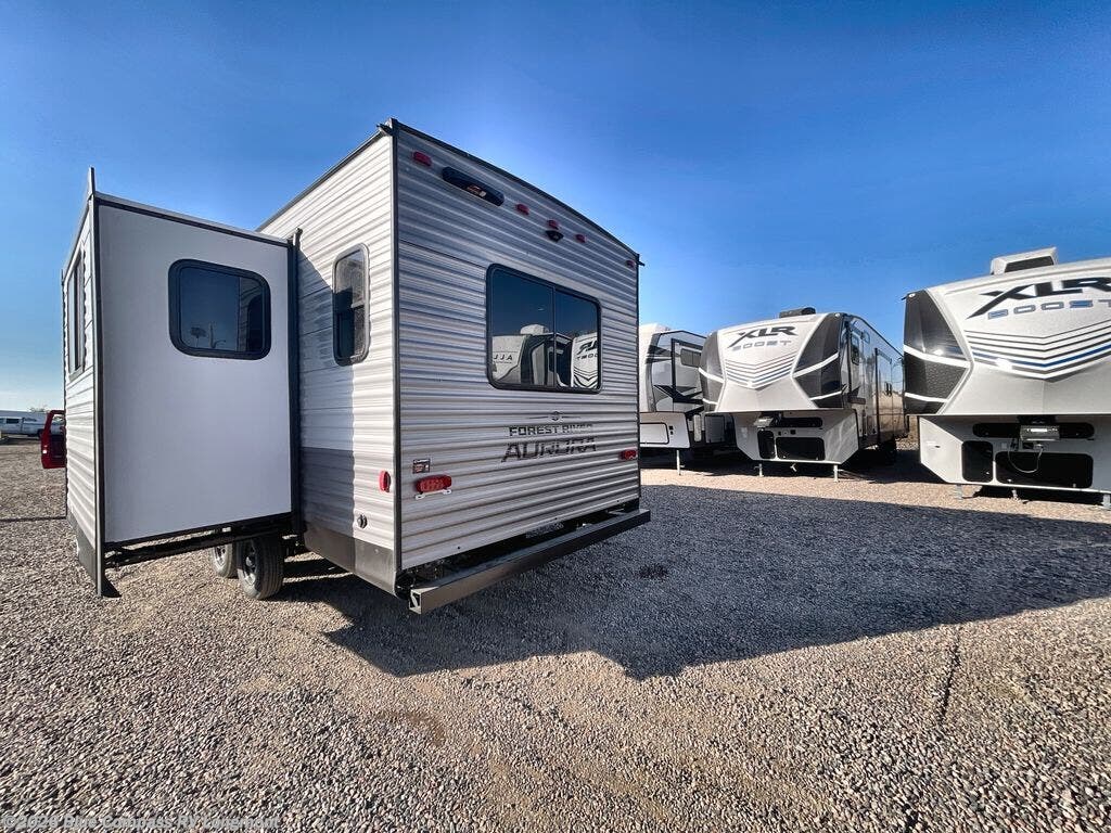 2025 Forest River Aurora Light 23MKS - New Travel Trailer For Sale by Blue Compass RV Longmont in Longmont, Colorado features Slideout