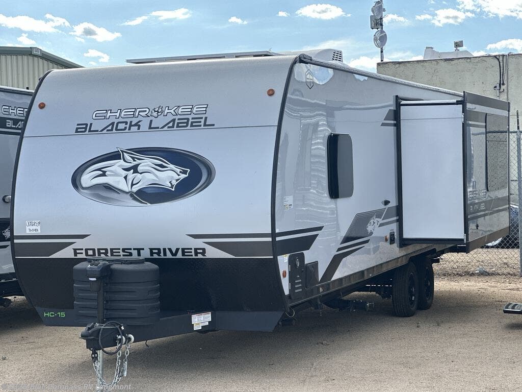 2026 Cherokee Grey Wolf Black Label 26SSBL by Forest River from Blue Compass RV Longmont in Longmont, Colorado