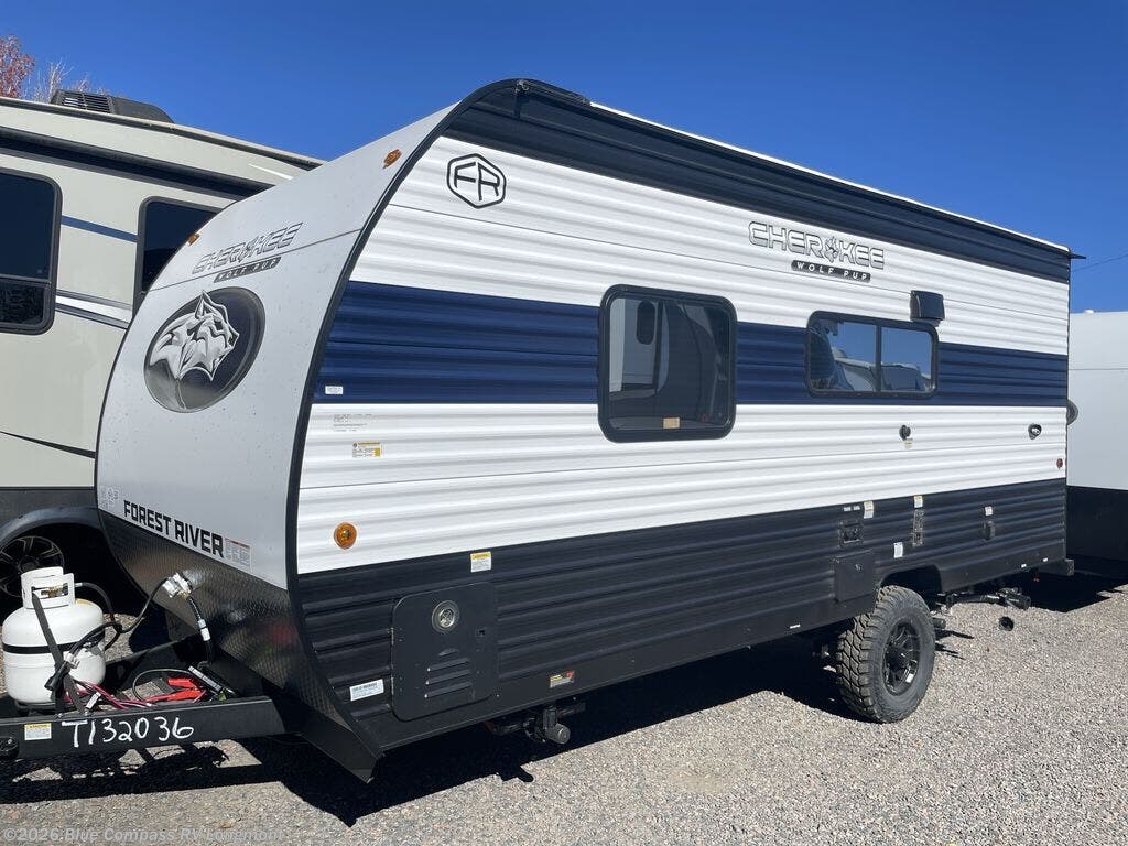 2026 Forest River Cherokee Wolf Pup 16FQW - New Travel Trailer For Sale by Blue Compass RV Longmont in Longmont, Colorado