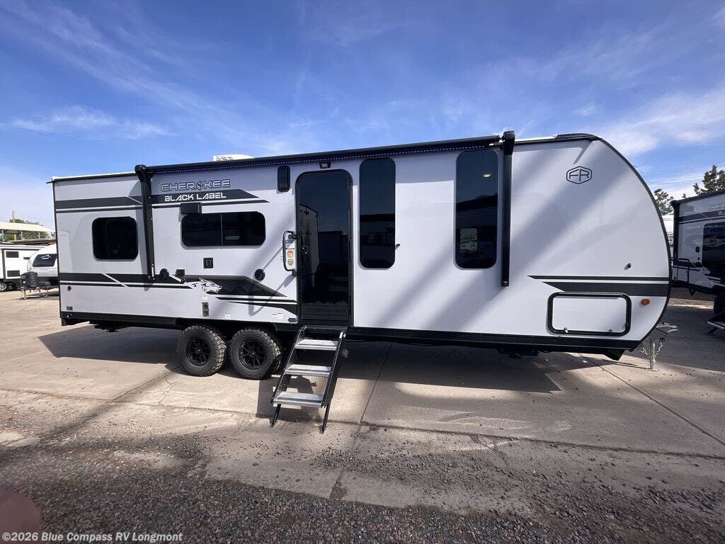2026 Forest River Cherokee Grey Wolf Black Label 22RRBL - New Travel Trailer For Sale by Blue Compass RV Longmont in Longmont, Colorado