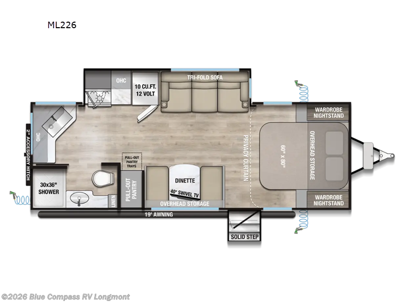 2027 Alliance RV Delta Ultra Lite ML226 - New Travel Trailer For Sale by Blue Compass RV Longmont in Longmont, Colorado features Slideout