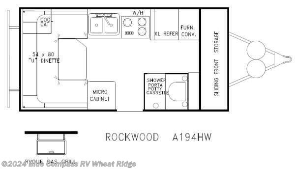 Used 2013 Forest River Rockwood Hard Side Series A192HW available in Wheat Ridge, Colorado