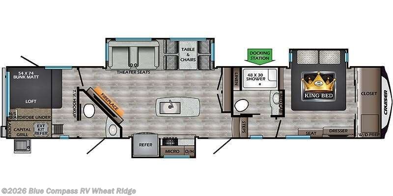 2022 CrossRoads Cruiser CR3851BL - Used Fifth Wheel For Sale by Blue Compass RV Wheat Ridge in Wheat Ridge, Colorado