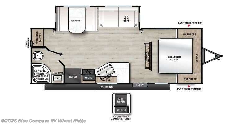 2026 Forest River Aurora 24RBS - New Travel Trailer For Sale by Blue Compass RV Wheat Ridge in Wheat Ridge, Colorado