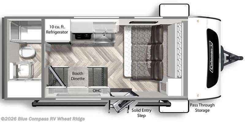 2024 Coleman Rubicon 1748RB - Used Travel Trailer For Sale by Blue Compass RV Wheat Ridge in Wheat Ridge, Colorado