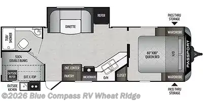 2020 Keystone Passport 2600BHWE GT Series - Used Travel Trailer For Sale by Blue Compass RV Wheat Ridge in Wheat Ridge, Colorado