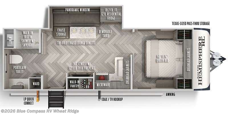 2021 Forest River Salem Hemisphere Hyper-Lyte 22RBHL - Used Travel Trailer For Sale by Blue Compass RV Wheat Ridge in Wheat Ridge, Colorado