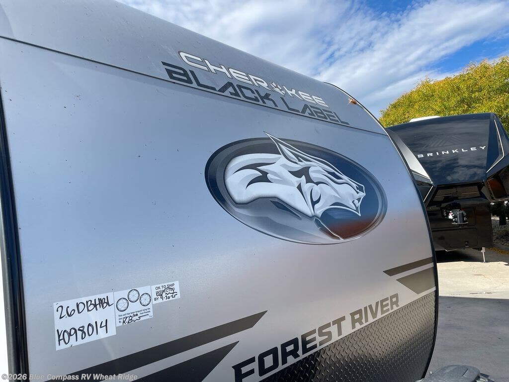 New 2026 Forest River Cherokee Grey Wolf Black Label 26DBHBL available in Wheat Ridge, Colorado