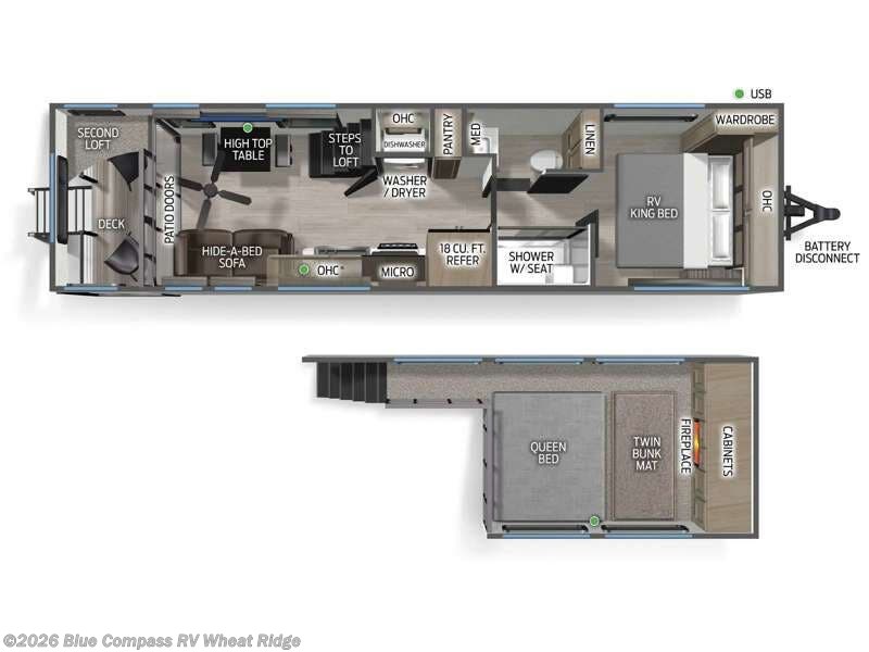 2026 Forest River Cherokee Timberwolf 20OG - New Destination Trailer For Sale by Blue Compass RV Wheat Ridge in Wheat Ridge, Colorado