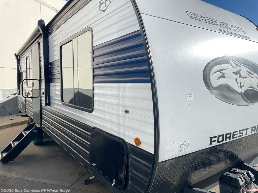 2025 Forest River Cherokee Grey Wolf 26SS - Used Travel Trailer For Sale by Blue Compass RV Wheat Ridge in Wheat Ridge, Colorado features Slideout